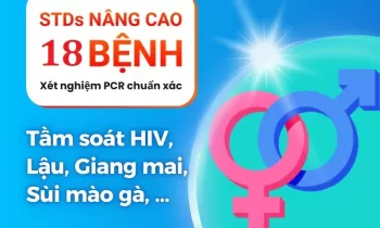 Gói xét nghiệm 18 chỉ số bệnh STD / STI (+36 chỉ số xét nghiệm tổng quát) 1.999.000 đồng